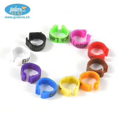 Plastic Open  Ring  for Pigeon/Chicken-8/9/10/12/14mm        